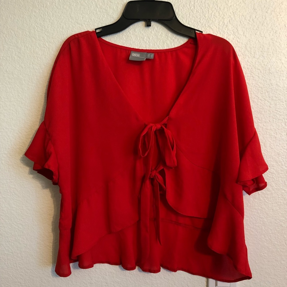 Red blouse - Picture 2 of 3